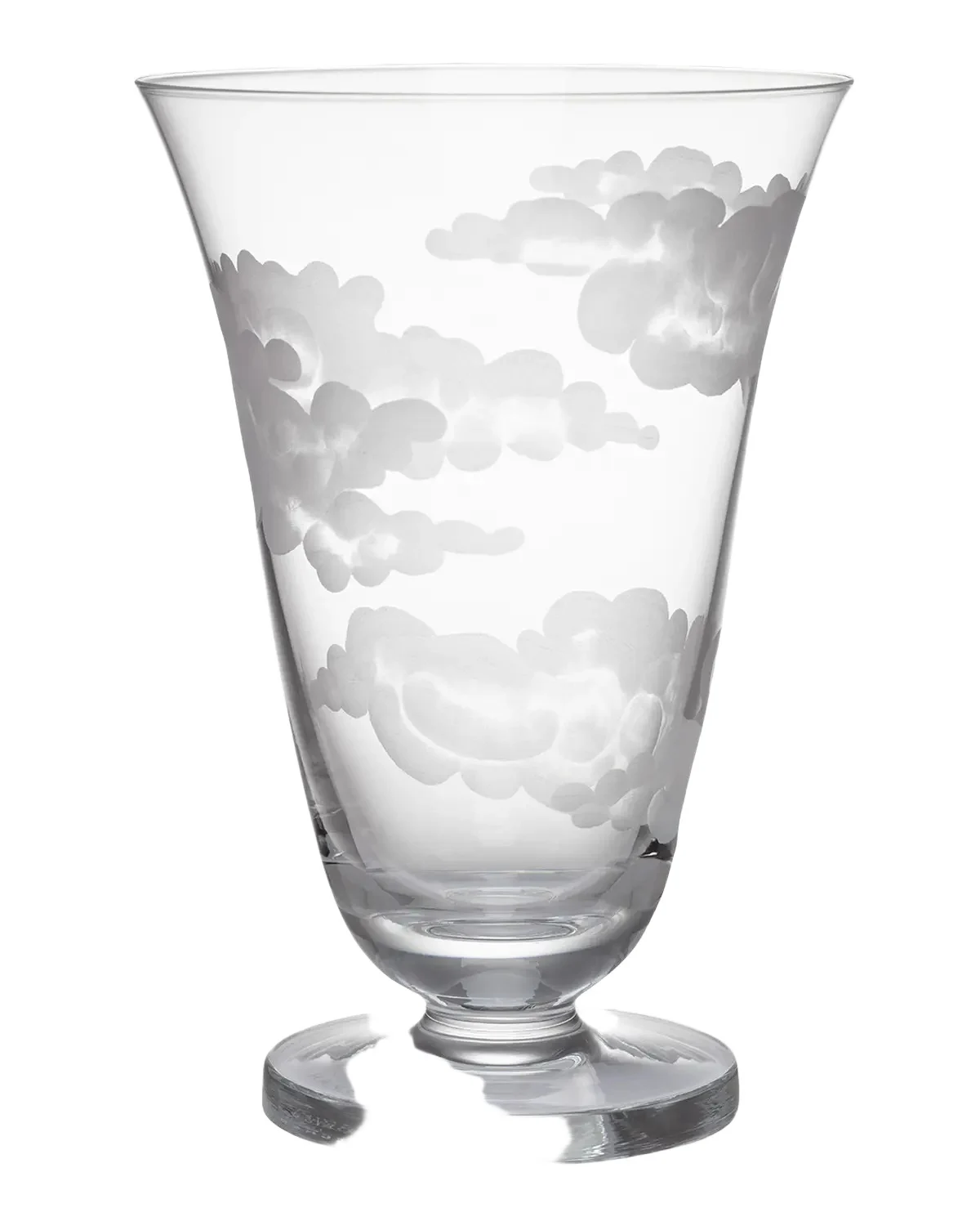 Jonathan Hansen In The Clouds Stemless Champagne Flute, Clear - 8 oz.