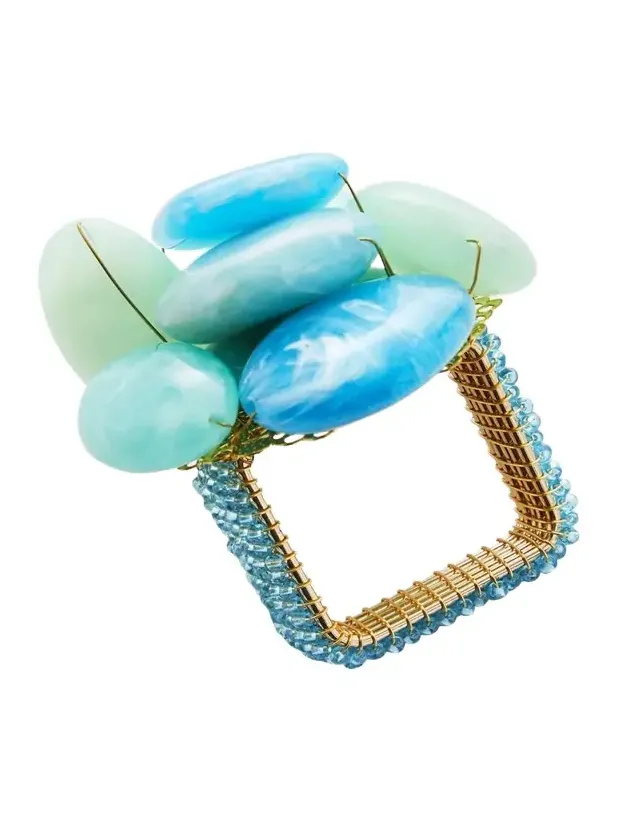 Kim Seybert Sea Stone Napkin Ring