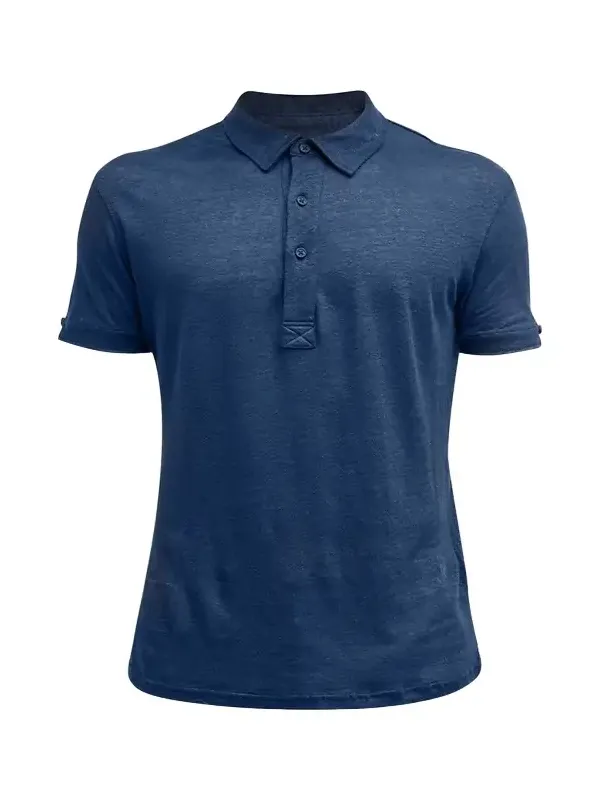 Men's Sebastian Linen Polo Shirt