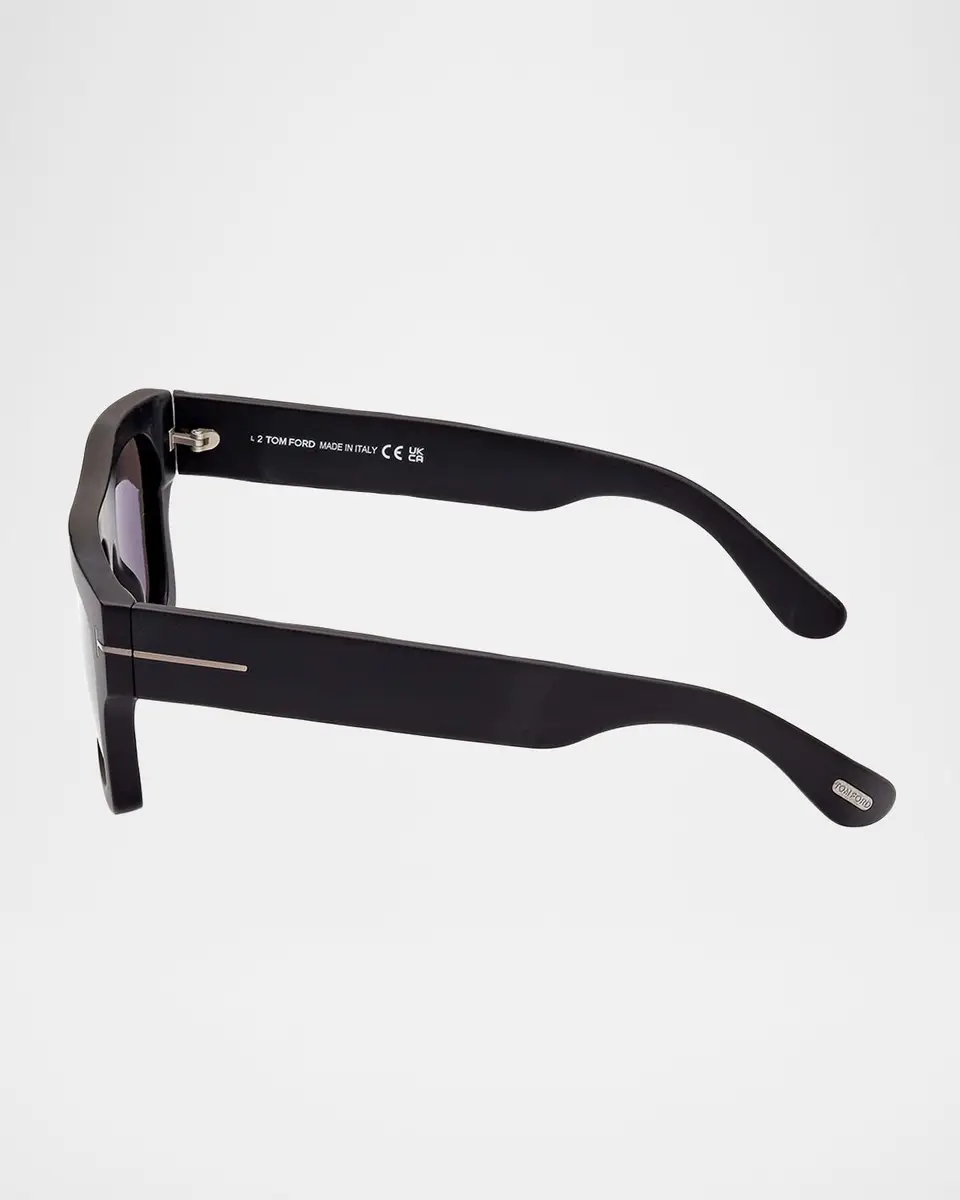 TOM FORD Men's Fausto T-Logo Square Sunglasses | Thumbnail 2 TOM FORD Men's Fausto T-Logo Square Sunglasses | Thumbnail 2