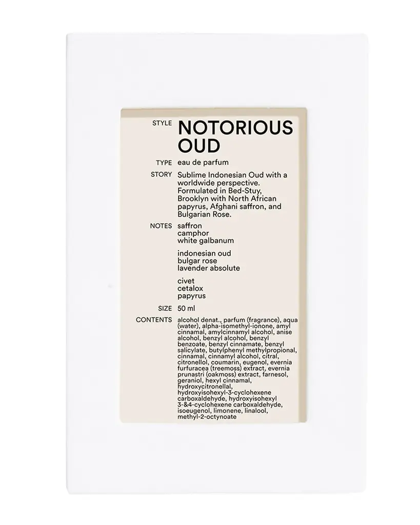 D.S. & Durga Notorious Oud Eau de Parfum | Image 1 D.S. & Durga Notorious Oud Eau de Parfum | Image 1