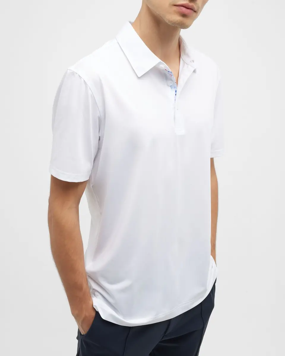 Robert Graham Men's Axelsen Polo Shirt | Thumbnail 4