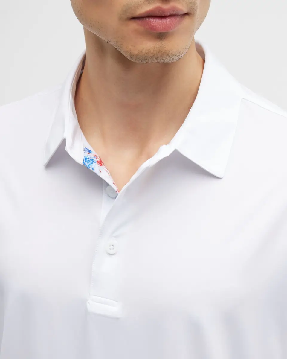 Robert Graham Men's Axelsen Polo Shirt | Thumbnail 5