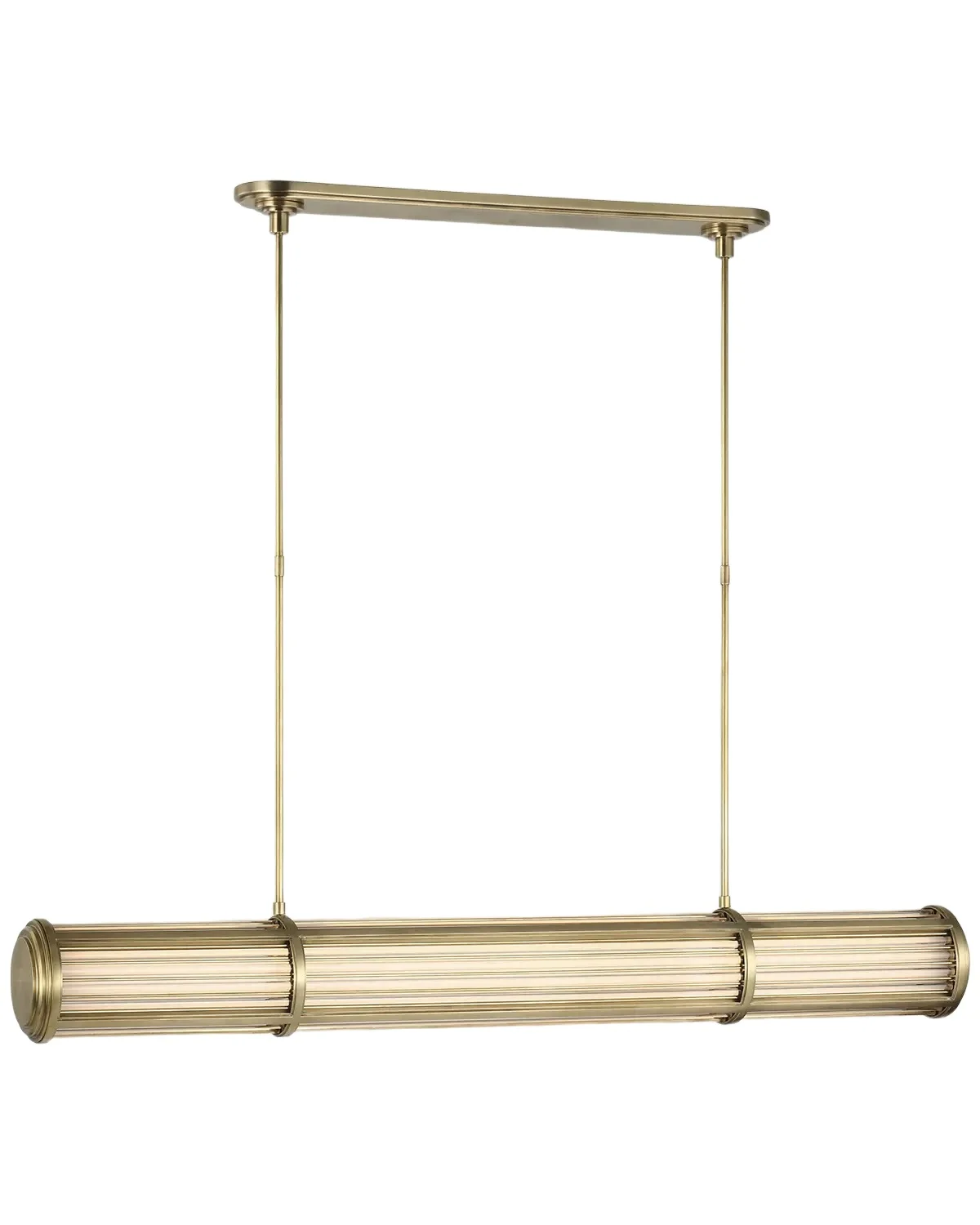Visual Comfort Signature Perren Large Linear Chandelier By Ralph Lauren Home