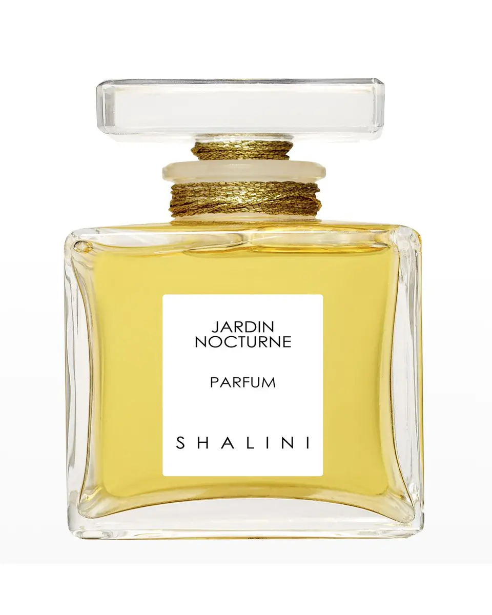 Shalini Parfum Jardin Nocturne Cubique Glass Bottle with Glass Stopper sealed with Gold Thread, 1.7 oz./ 50 mL | Thumbnail 3 Shalini Parfum Jardin Nocturne Cubique Glass Bottle with Glass Stopper sealed with Gold Thread, 1.7 oz./ 50 mL | Thumbnail 3