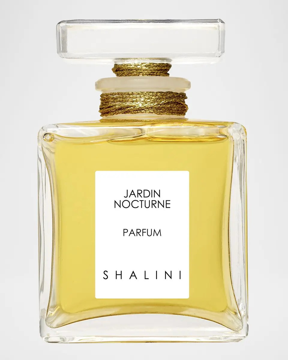 Shalini Parfum Jardin Nocturne Cubique Glass Bottle with Glass Stopper sealed with Gold Thread, 1.7 oz./ 50 mL | Thumbnail 5 Shalini Parfum Jardin Nocturne Cubique Glass Bottle with Glass Stopper sealed with Gold Thread, 1.7 oz./ 50 mL | Thumbnail 5