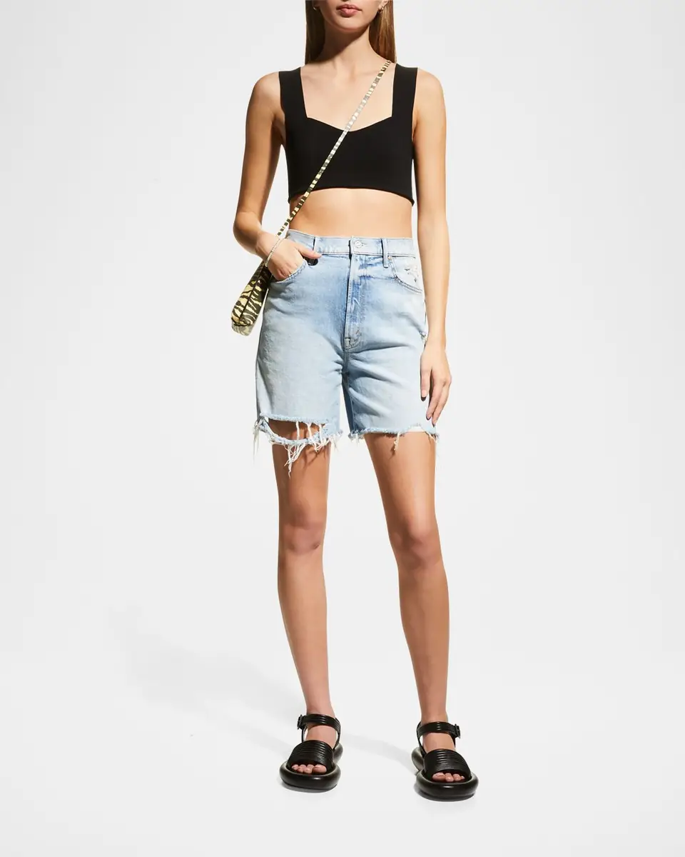 A.L.C. Jordana Seamed Cropped Bra Top | Thumbnail 7 A.L.C. Jordana Seamed Cropped Bra Top | Thumbnail 7