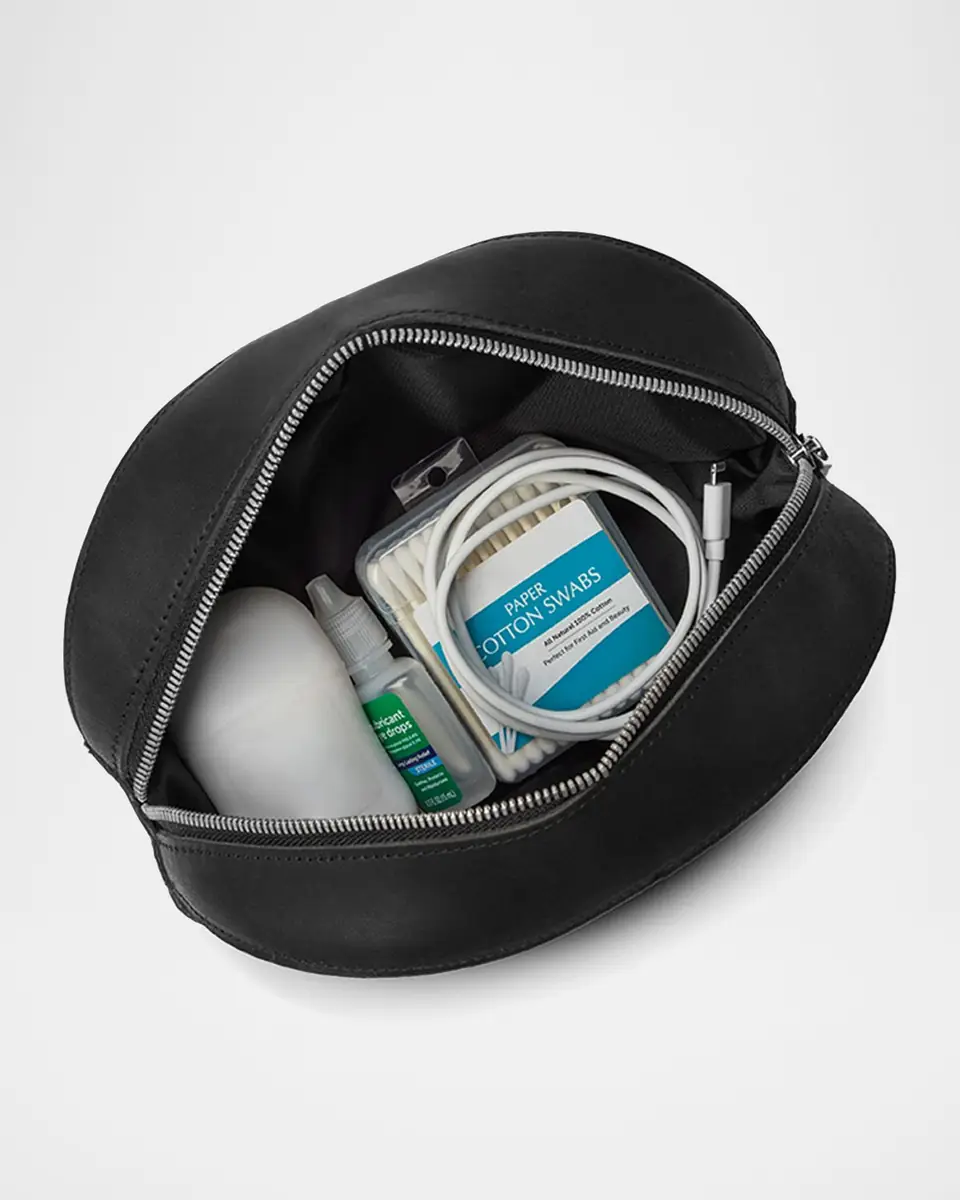 Shinola Men's Football Leather Travel Toiletry Kit | Thumbnail 4 Shinola Men's Football Leather Travel Toiletry Kit | Thumbnail 4