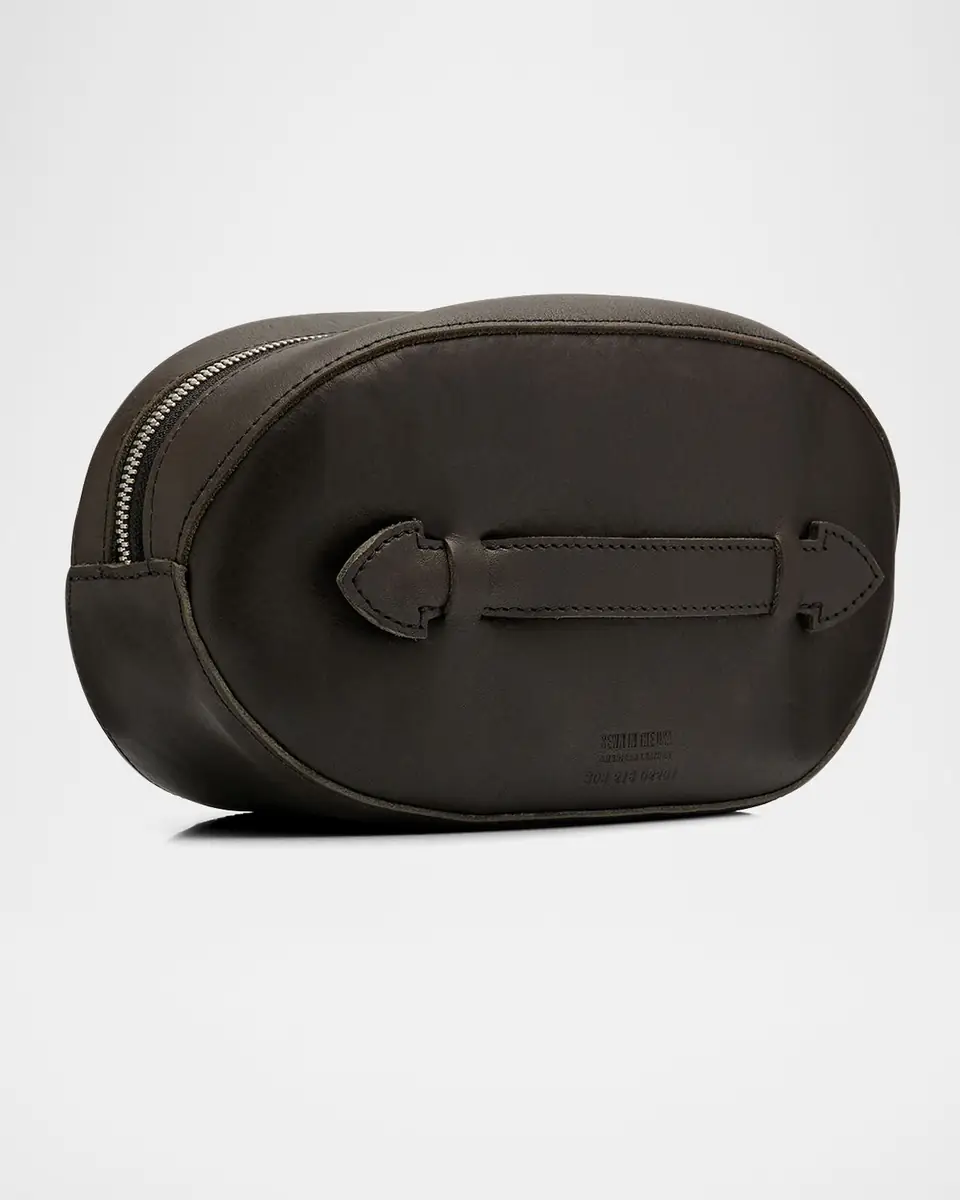 Shinola Men's Football Leather Travel Toiletry Kit | Thumbnail 6 Shinola Men's Football Leather Travel Toiletry Kit | Thumbnail 6