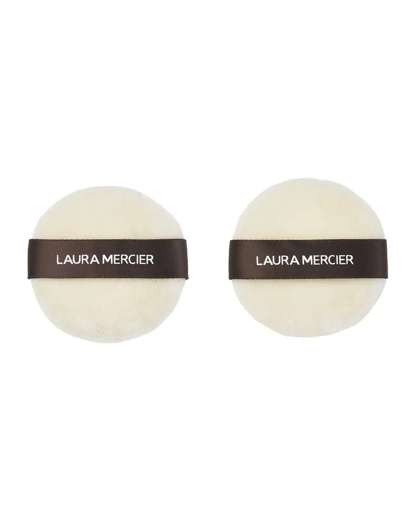 Laura Mercier Medium Velour Puff 2-Pack | Image 1 Laura Mercier Medium Velour Puff 2-Pack | Image 1