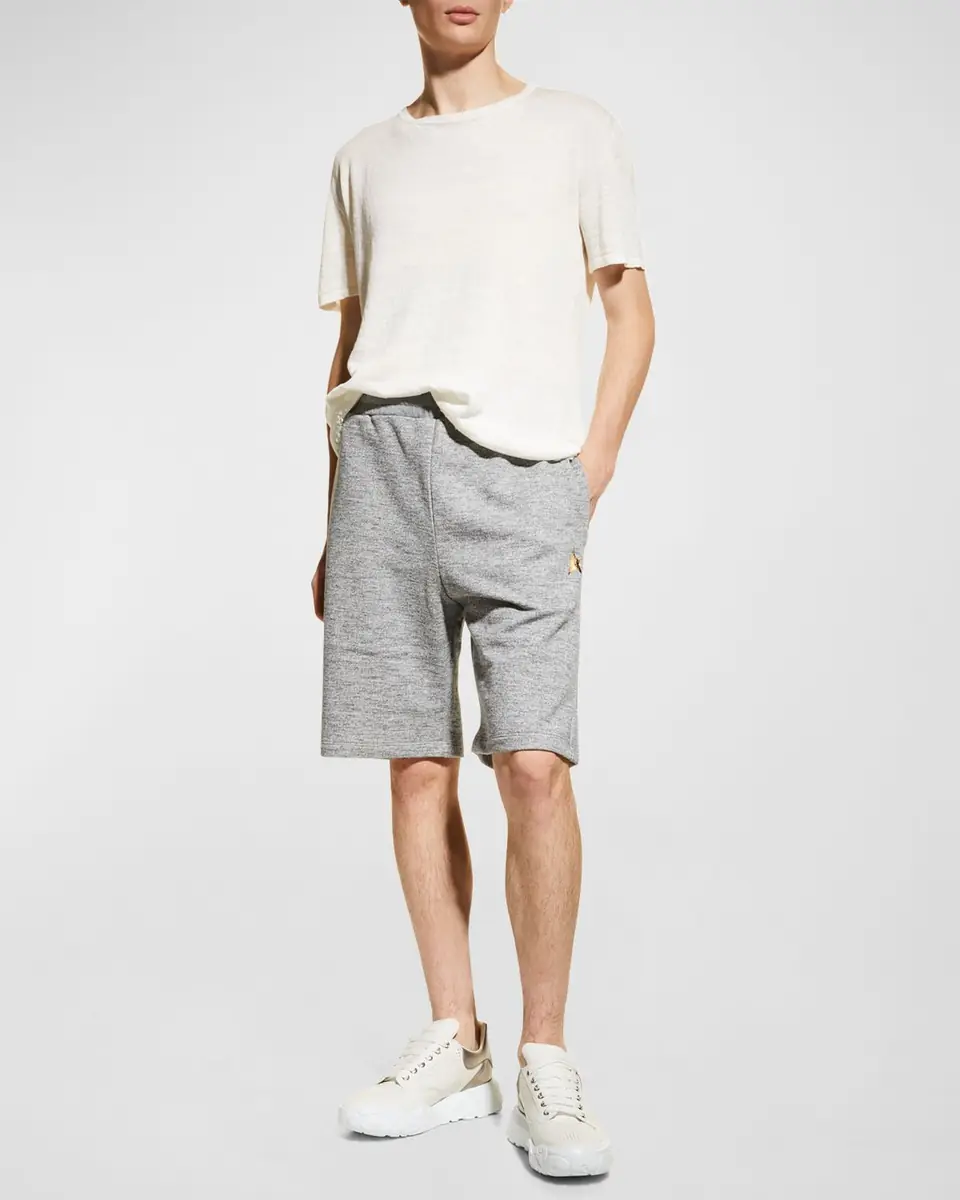 Golden Goose Men's Diego Star Wide-Leg Boxing Shorts | Thumbnail 3