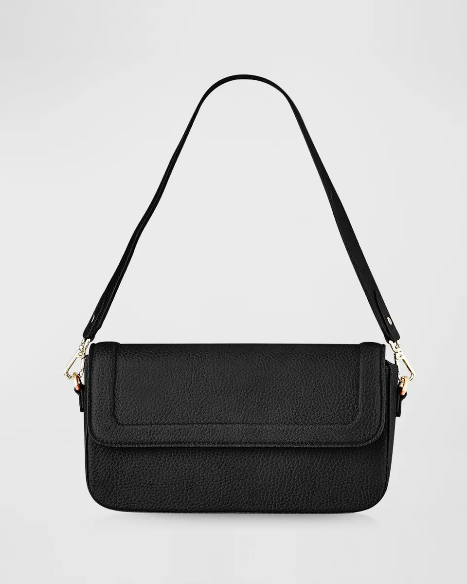 GiGi New York Margot Flap Leather Shoulder Bag | Thumbnail 3 GiGi New York Margot Flap Leather Shoulder Bag | Thumbnail 3