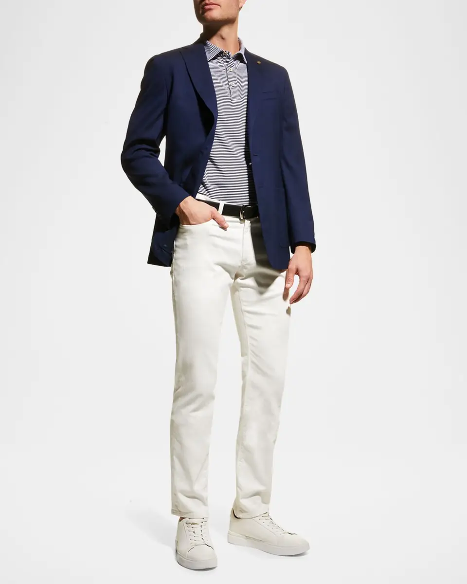 Peter Millar Men's Excursionist Wool-Silk Blazer | Thumbnail 3 Peter Millar Men's Excursionist Wool-Silk Blazer | Thumbnail 3