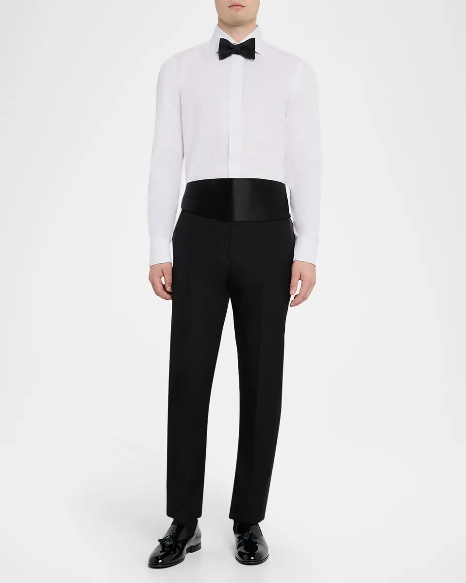 Cesare Attolini Men's Marcella Cotton French-Cuff Dress Shirt | Thumbnail 2 Cesare Attolini Men's Marcella Cotton French-Cuff Dress Shirt | Thumbnail 2