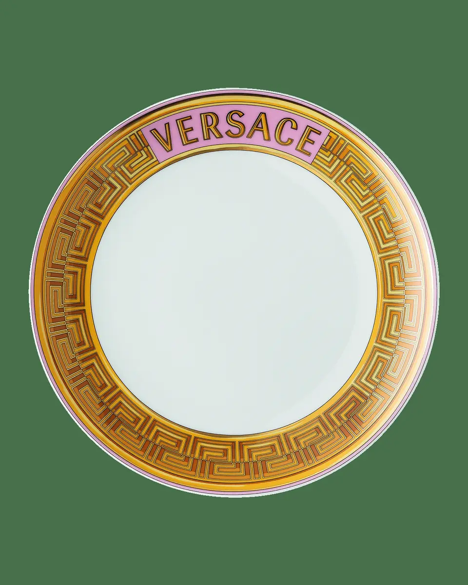 Versace Medusa Amplified Pink Coin Salad Plate | Thumbnail 2 Versace Medusa Amplified Pink Coin Salad Plate | Thumbnail 2