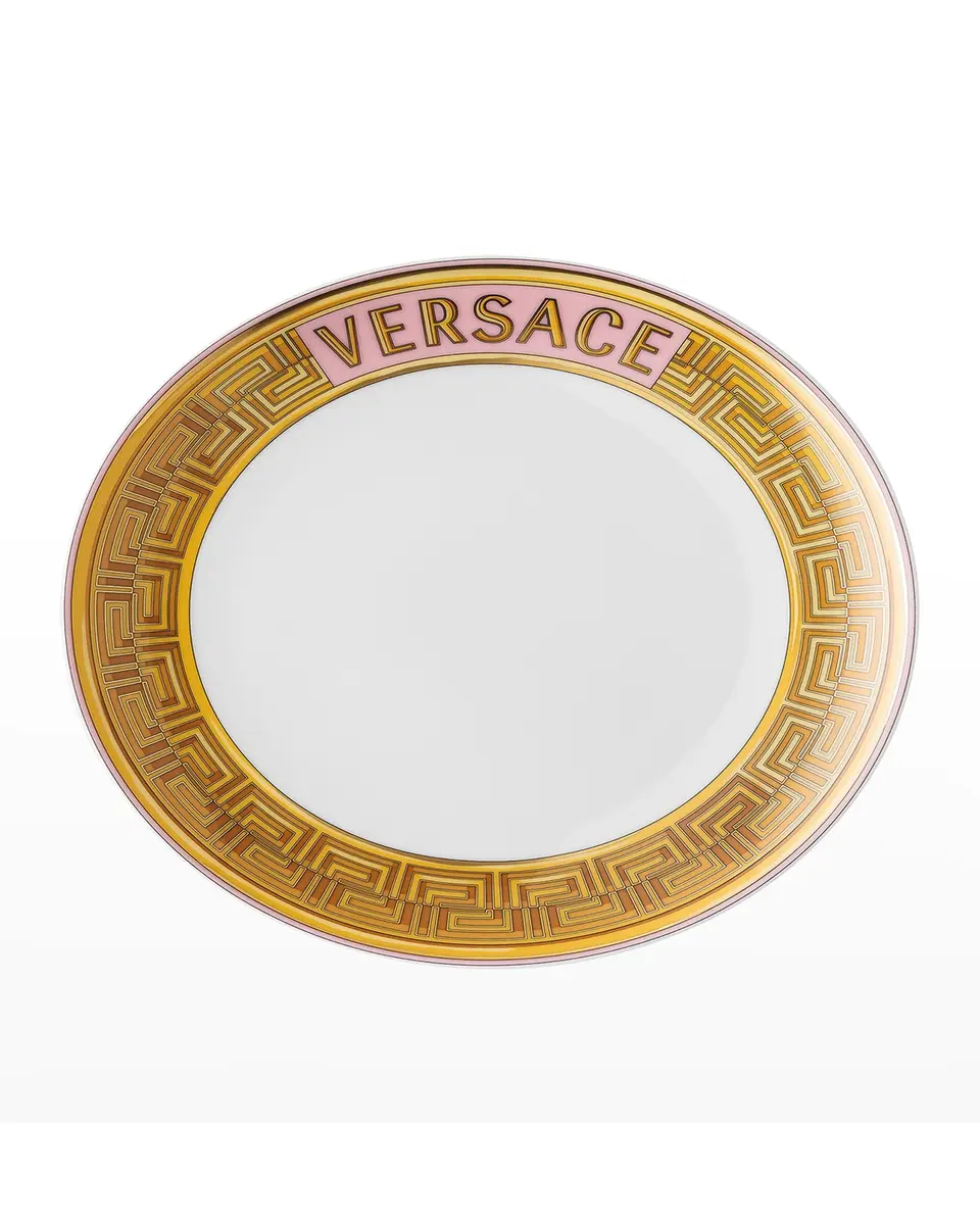 Versace Medusa Amplified Pink Coin Salad Plate | Thumbnail 3 Versace Medusa Amplified Pink Coin Salad Plate | Thumbnail 3