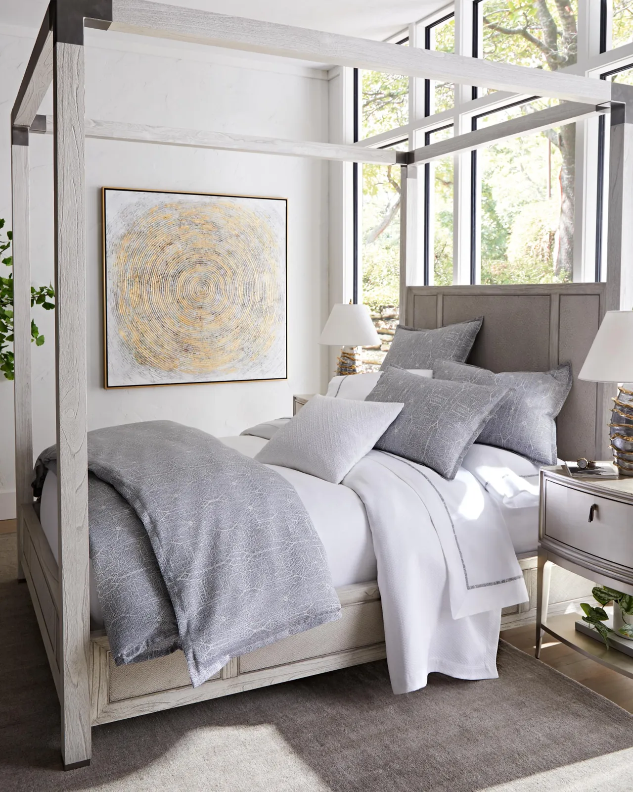Sferra Emilia Full/Queen Flat Sheet