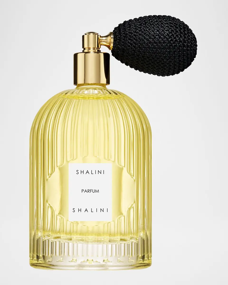 Shalini Parfum Shalini Eau de Parfum in Byzantine Glass Flacon w/ Black Bulb Atomizer | Thumbnail 5 Shalini Parfum Shalini Eau de Parfum in Byzantine Glass Flacon w/ Black Bulb Atomizer | Thumbnail 5