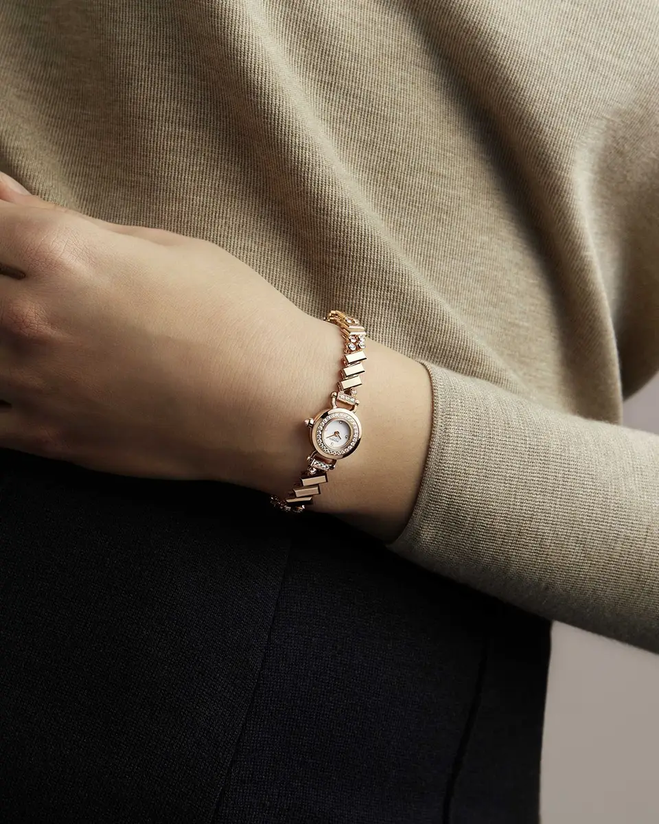 Hermes Faubourg Polka Watch, Mini Model, 15 MM | Image 1 Hermes Faubourg Polka Watch, Mini Model, 15 MM | Image 1