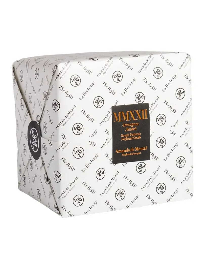 Amanda de Montal Armagnac Amber 4-Wick Scented Candle Refill, 1.4 kg | Image 1 Amanda de Montal Armagnac Amber 4-Wick Scented Candle Refill, 1.4 kg | Image 1