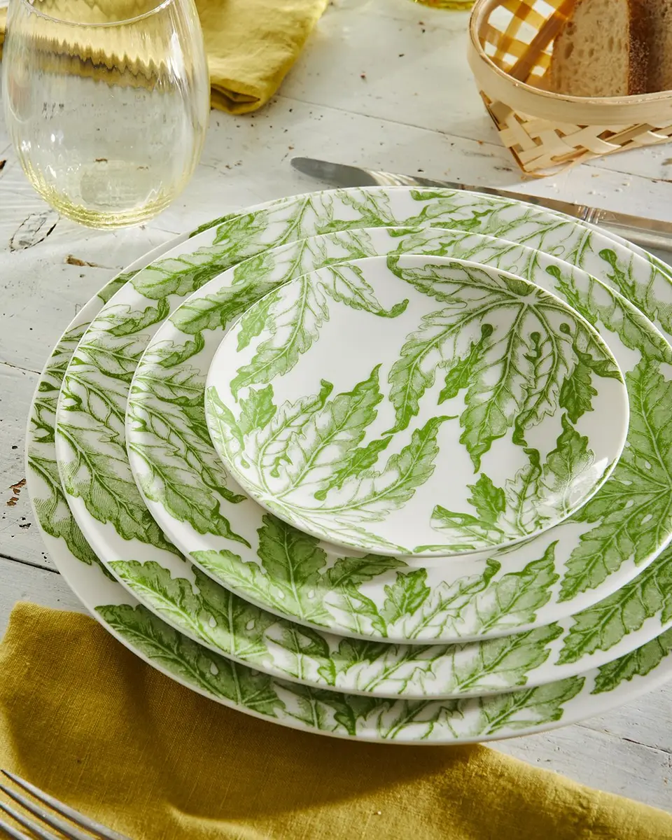 Caskata Freya Rimmed Salad Plates - Set of 4 | Thumbnail 2 Caskata Freya Rimmed Salad Plates - Set of 4 | Thumbnail 2