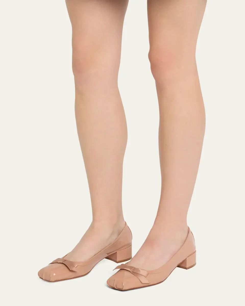 Christian Louboutin 30mm Mamaflirt Patent Ballerina Pumps | Thumbnail 7