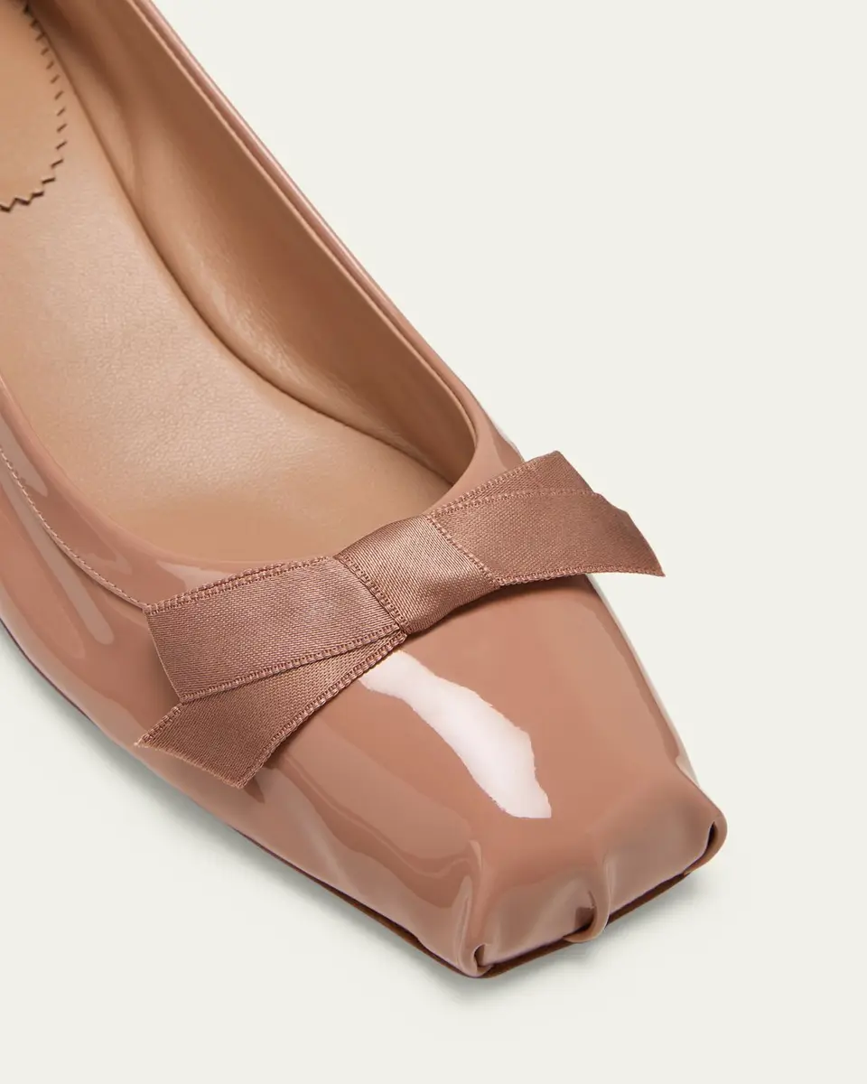 Christian Louboutin 30mm Mamaflirt Patent Ballerina Pumps | Thumbnail 10