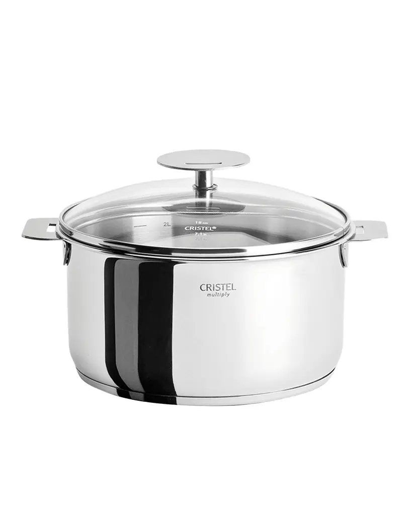 Cristel Casteline Stewpan with Domed Lid, 7.5-Quart | Image 1 Cristel Casteline Stewpan with Domed Lid, 7.5-Quart | Image 1