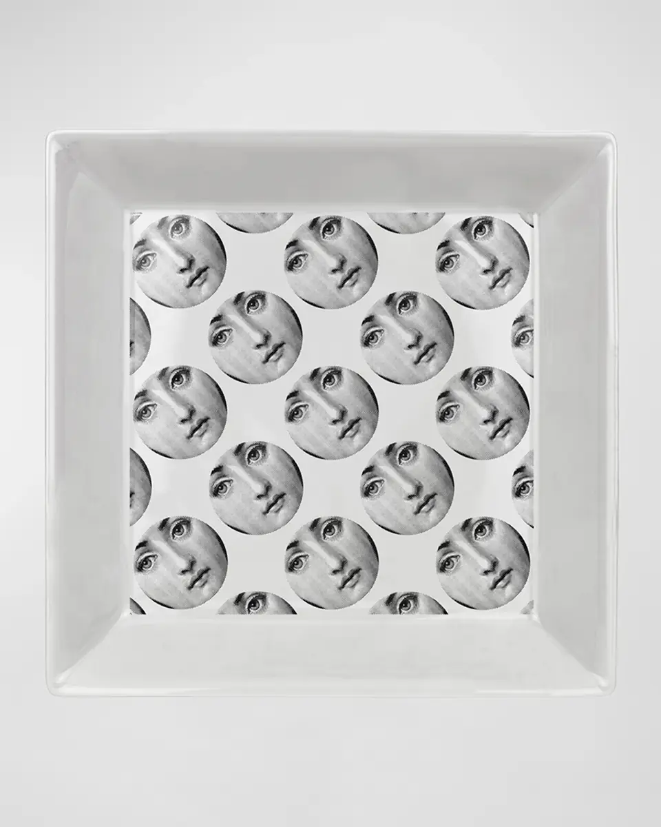 FORNASETTI Square Plate 20 x 20cm - Tema E Variazioni N.197 | Thumbnail 3 FORNASETTI Square Plate 20 x 20cm - Tema E Variazioni N.197 | Thumbnail 3