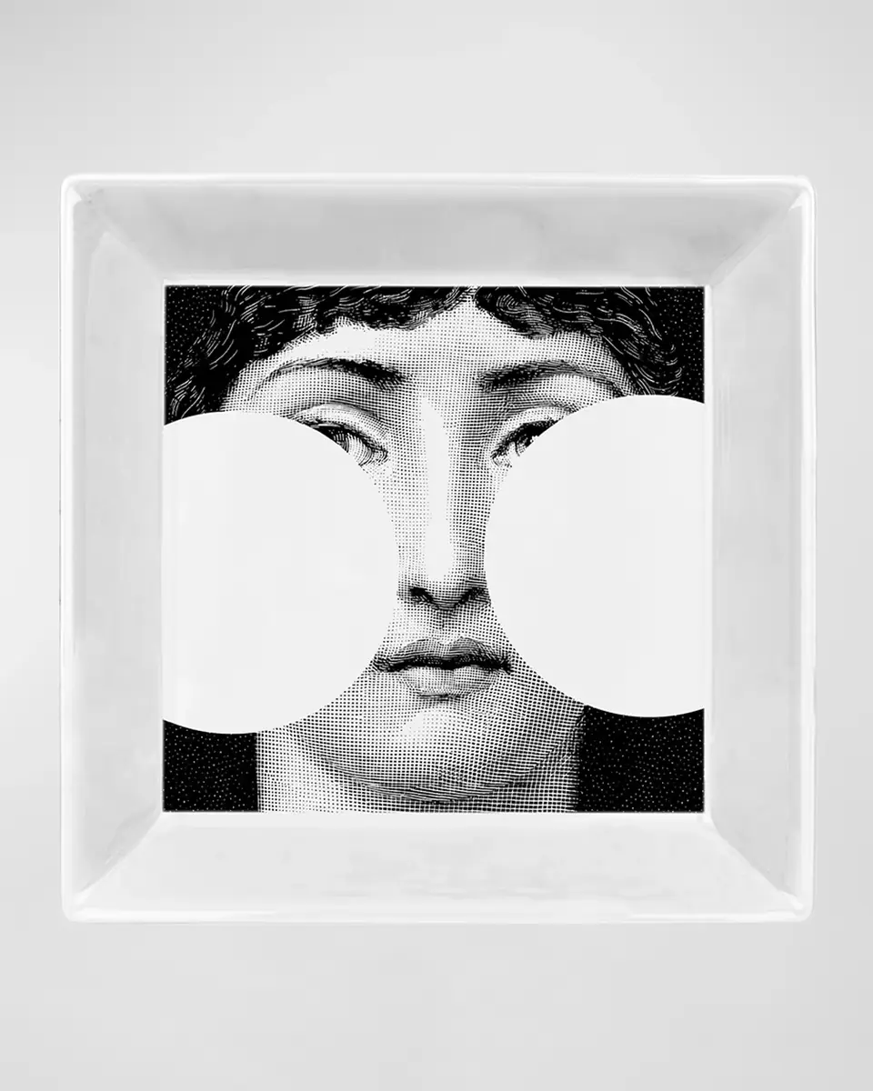 FORNASETTI Square Plate 20 x 20cm - Tema E Variazioni N.149 | Thumbnail 3 FORNASETTI Square Plate 20 x 20cm - Tema E Variazioni N.149 | Thumbnail 3