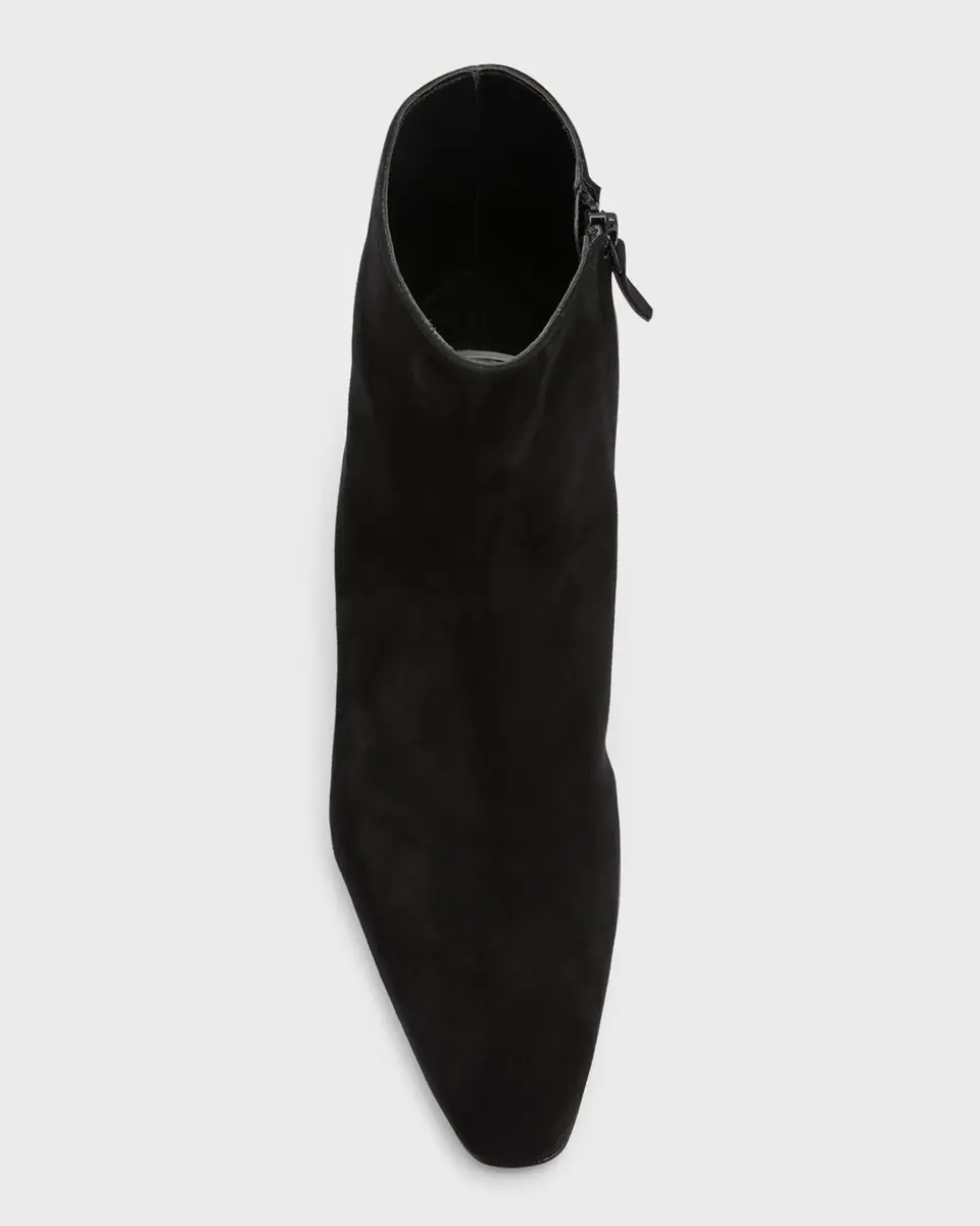 Manolo Blahnik Tolarc Suede Zip Ankle Booties | Thumbnail 18 Manolo Blahnik Tolarc Suede Zip Ankle Booties | Thumbnail 18