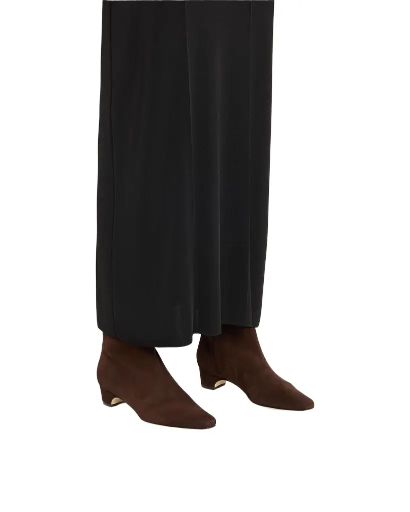 Manolo Blahnik Tolarc Suede Zip Ankle Booties | Image 1 Manolo Blahnik Tolarc Suede Zip Ankle Booties | Image 1