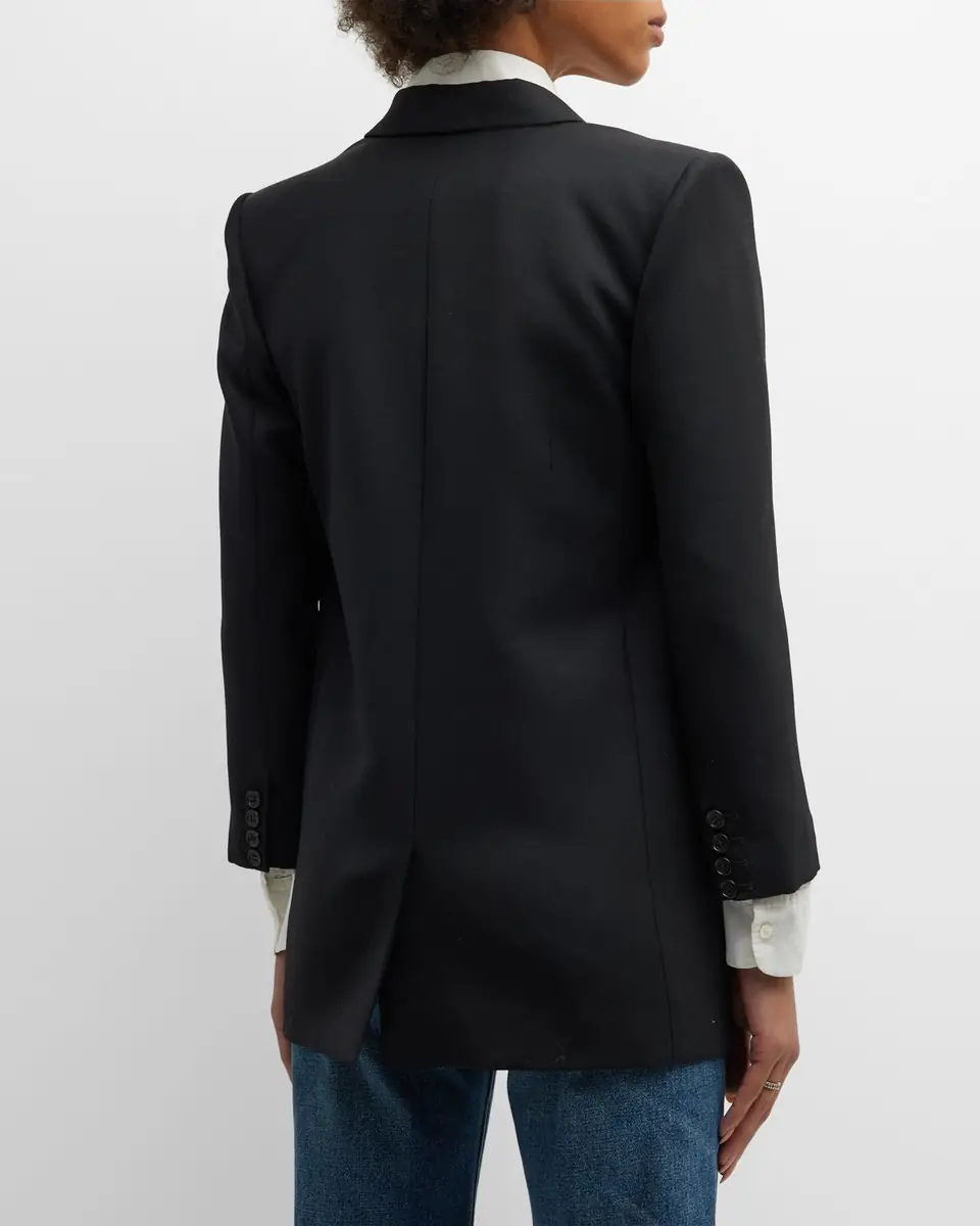Nili Lotan Diane Single-Breasted Blazer Jacket | Thumbnail 2 Nili Lotan Diane Single-Breasted Blazer Jacket | Thumbnail 2