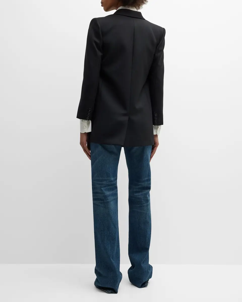 Nili Lotan Diane Single-Breasted Blazer Jacket | Thumbnail 5 Nili Lotan Diane Single-Breasted Blazer Jacket | Thumbnail 5