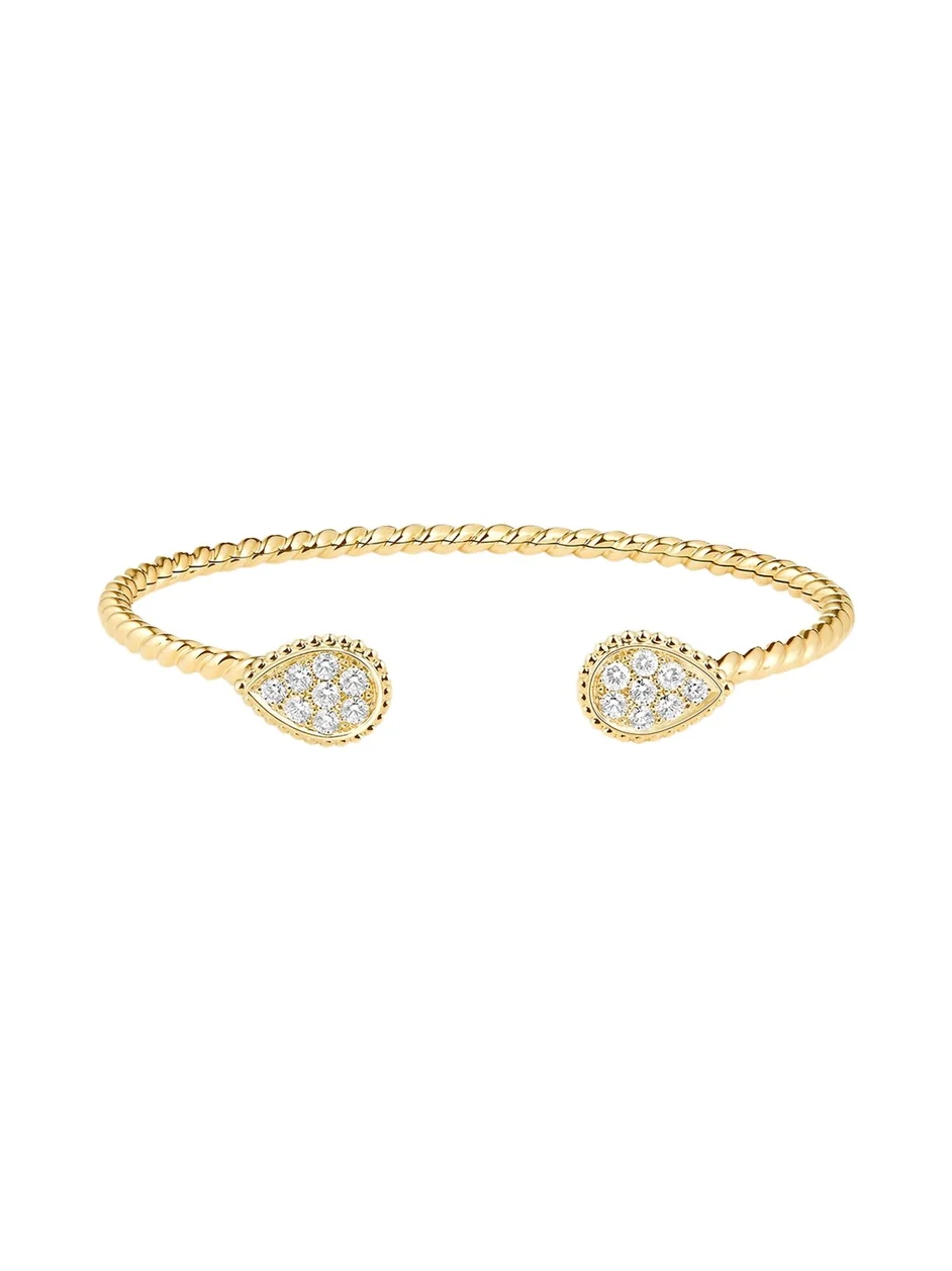 Serpent Boheme 2-Motif Diamond Bracelet Serpent Boheme 2-Motif Diamond Bracelet