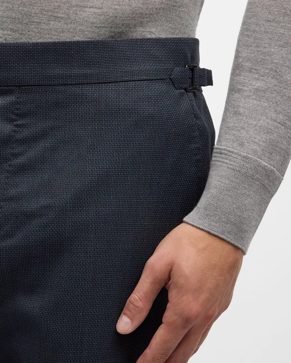 Tom Ford Men's Shelton Micro-Hopsack Suit | Thumbnail 10 Tom Ford Men's Shelton Micro-Hopsack Suit | Thumbnail 10