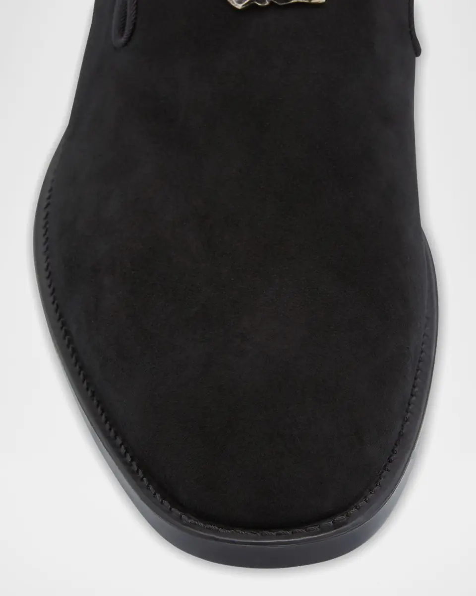 Giuseppe Zanotti Men's Sorrento 15 Suede Loafers | Thumbnail 5