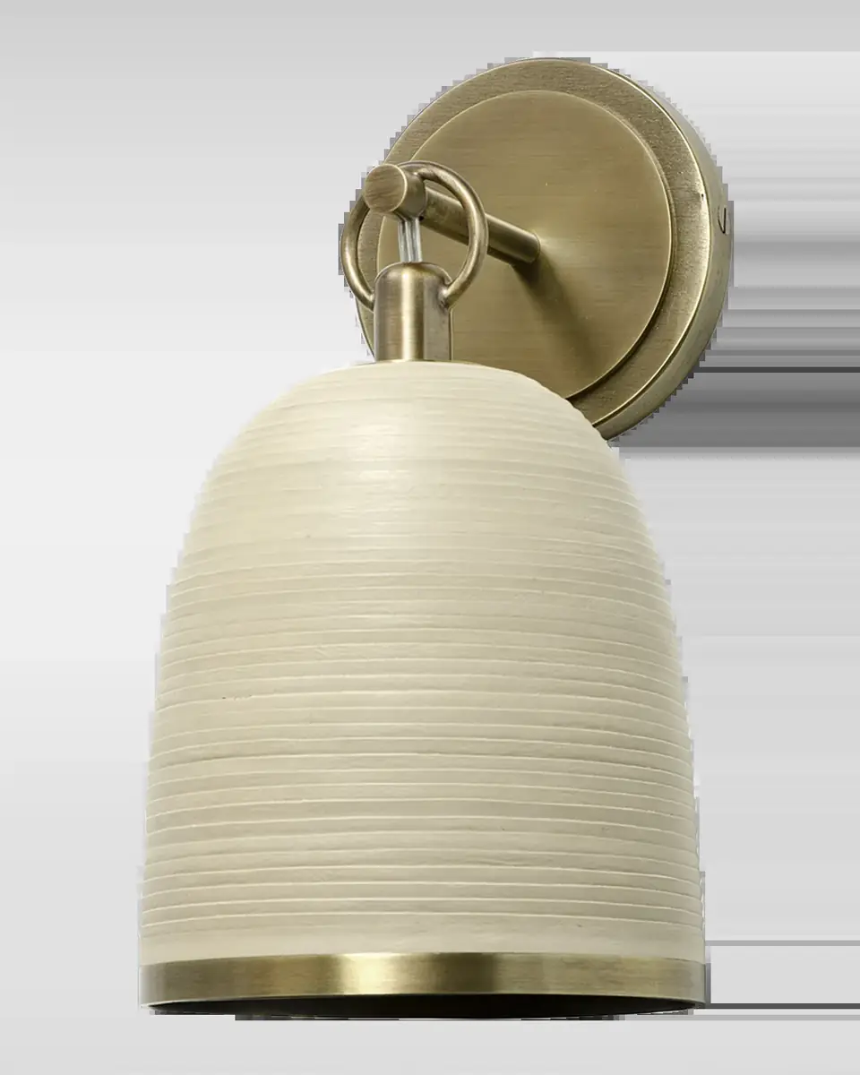Palecek Rivoli Leather Sconce | Thumbnail 2 Palecek Rivoli Leather Sconce | Thumbnail 2