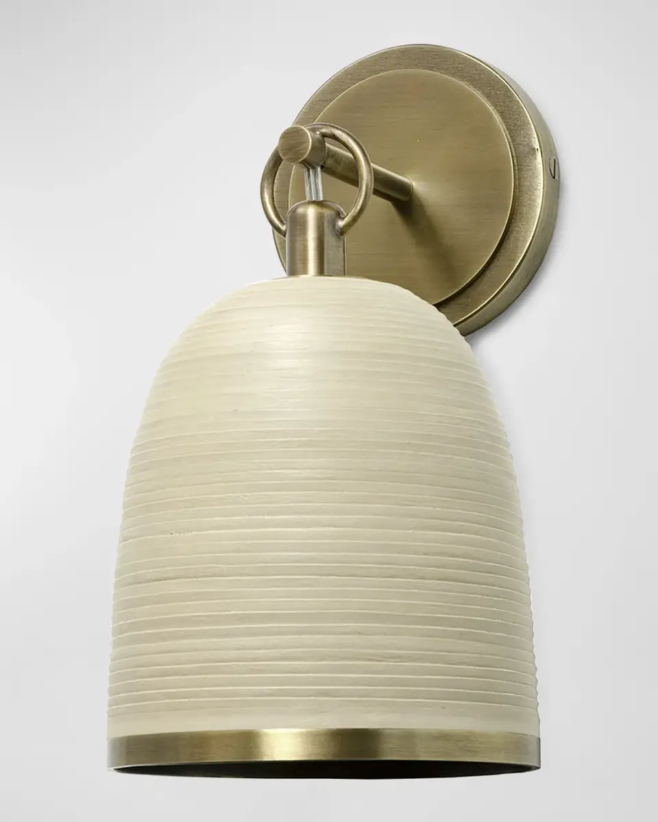 Palecek Rivoli Leather Sconce | Thumbnail 3 Palecek Rivoli Leather Sconce | Thumbnail 3