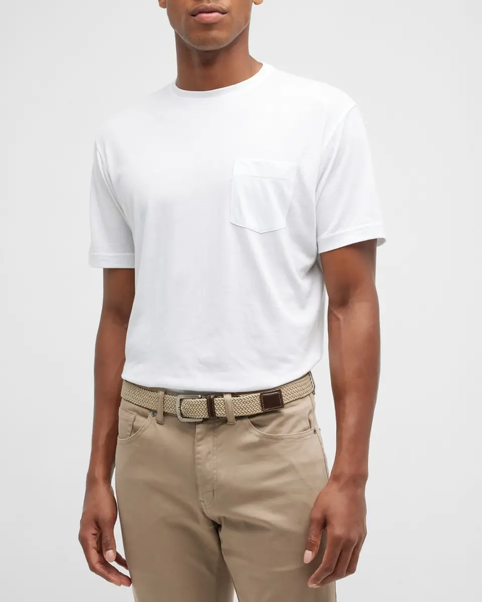 Peter Millar Men's Seaside Summer Pocket T-Shirt | Thumbnail 3 Peter Millar Men's Seaside Summer Pocket T-Shirt | Thumbnail 3