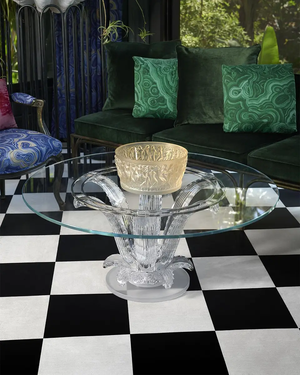 Lalique Bacchantes Bowl, Gold Luster | Thumbnail 2 Lalique Bacchantes Bowl, Gold Luster | Thumbnail 2