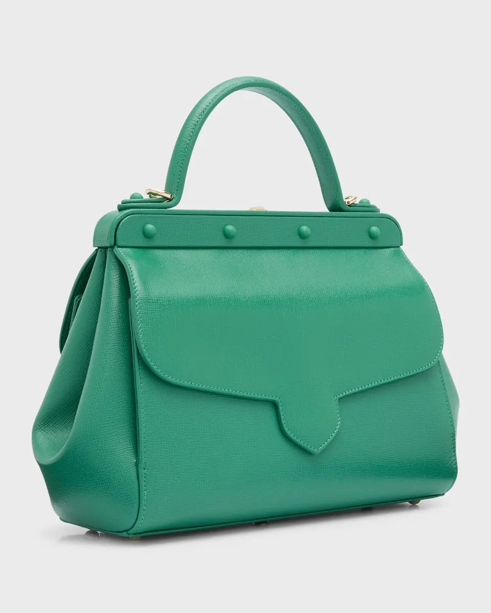 Franzi Margherita Medium Leather Top-Handle Bag | Thumbnail 6