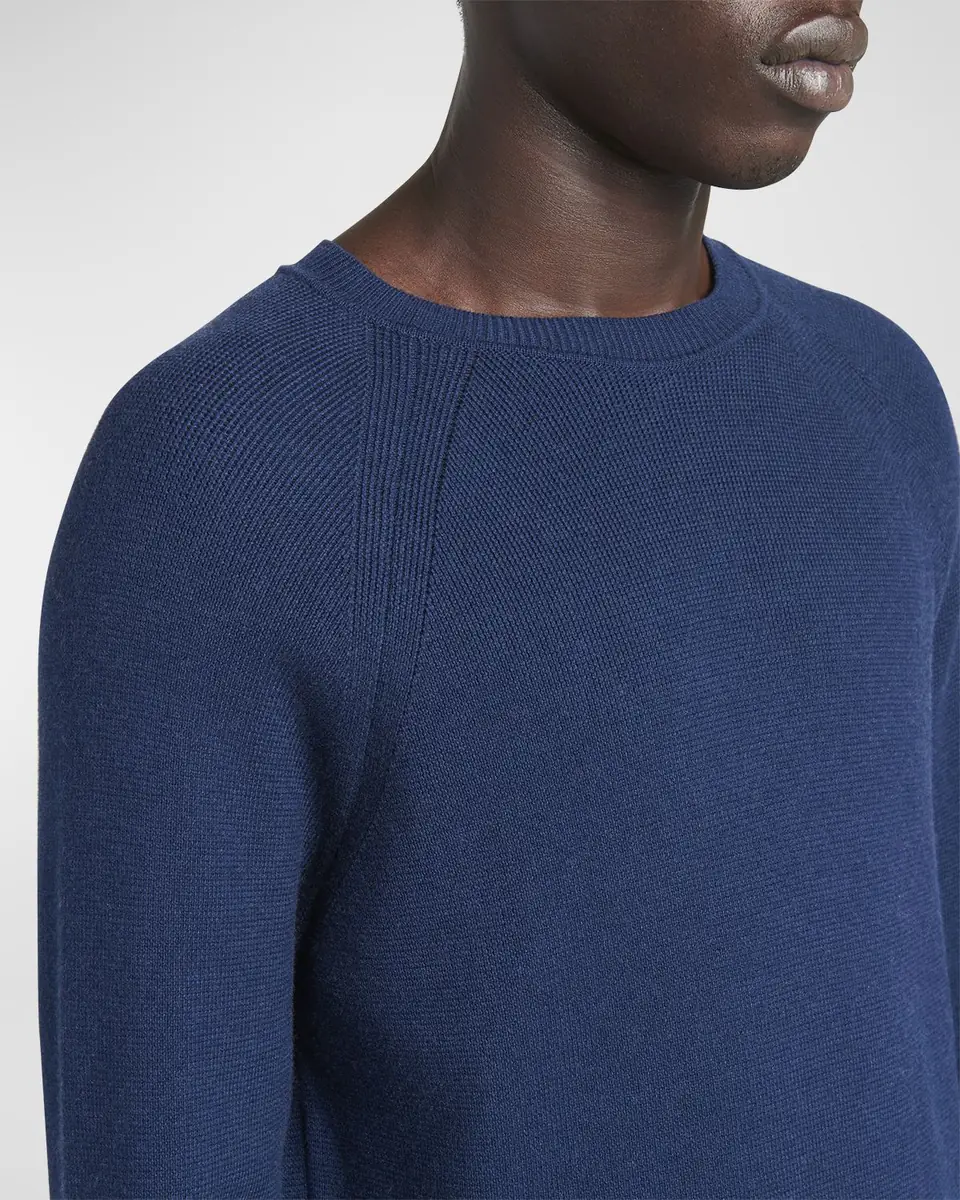 Tom Ford Men's Wool Crewneck Sweater | Thumbnail 5 Tom Ford Men's Wool Crewneck Sweater | Thumbnail 5