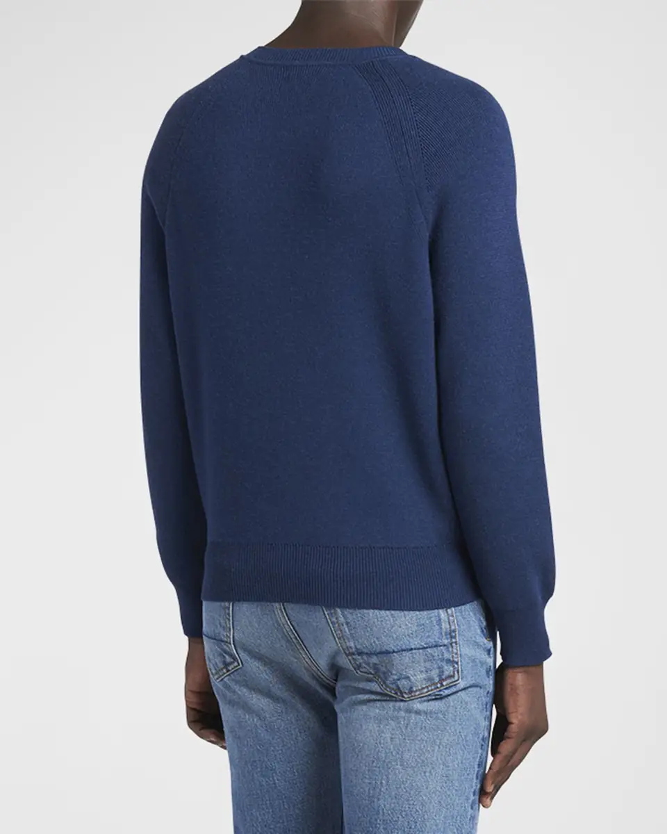Tom Ford Men's Wool Crewneck Sweater | Thumbnail 6 Tom Ford Men's Wool Crewneck Sweater | Thumbnail 6