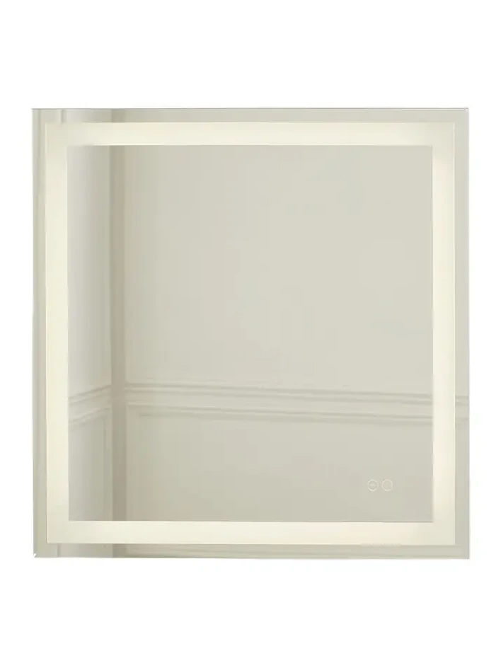 Ellington Square LED Mirror with Defogger and Dimmer, 3000K/4000K/5000K, 30"Sq.
