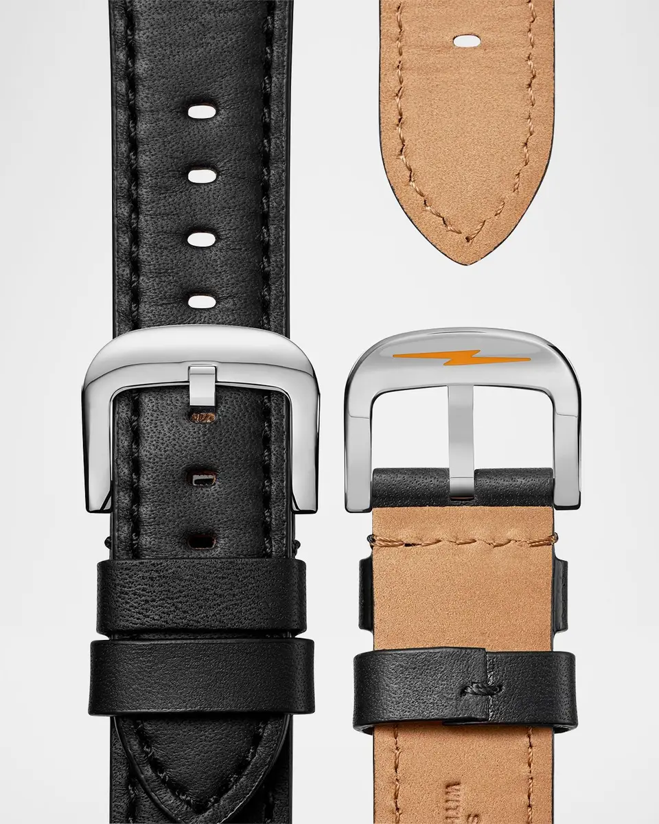 Shinola Canfield Leather Watch, 43mm | Thumbnail 3 Shinola Canfield Leather Watch, 43mm | Thumbnail 3