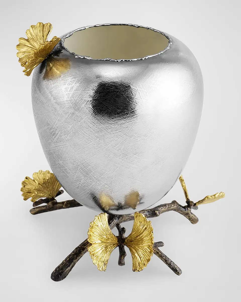 Michael Aram Butterfly Ginkgo Rose Vase | Thumbnail 2