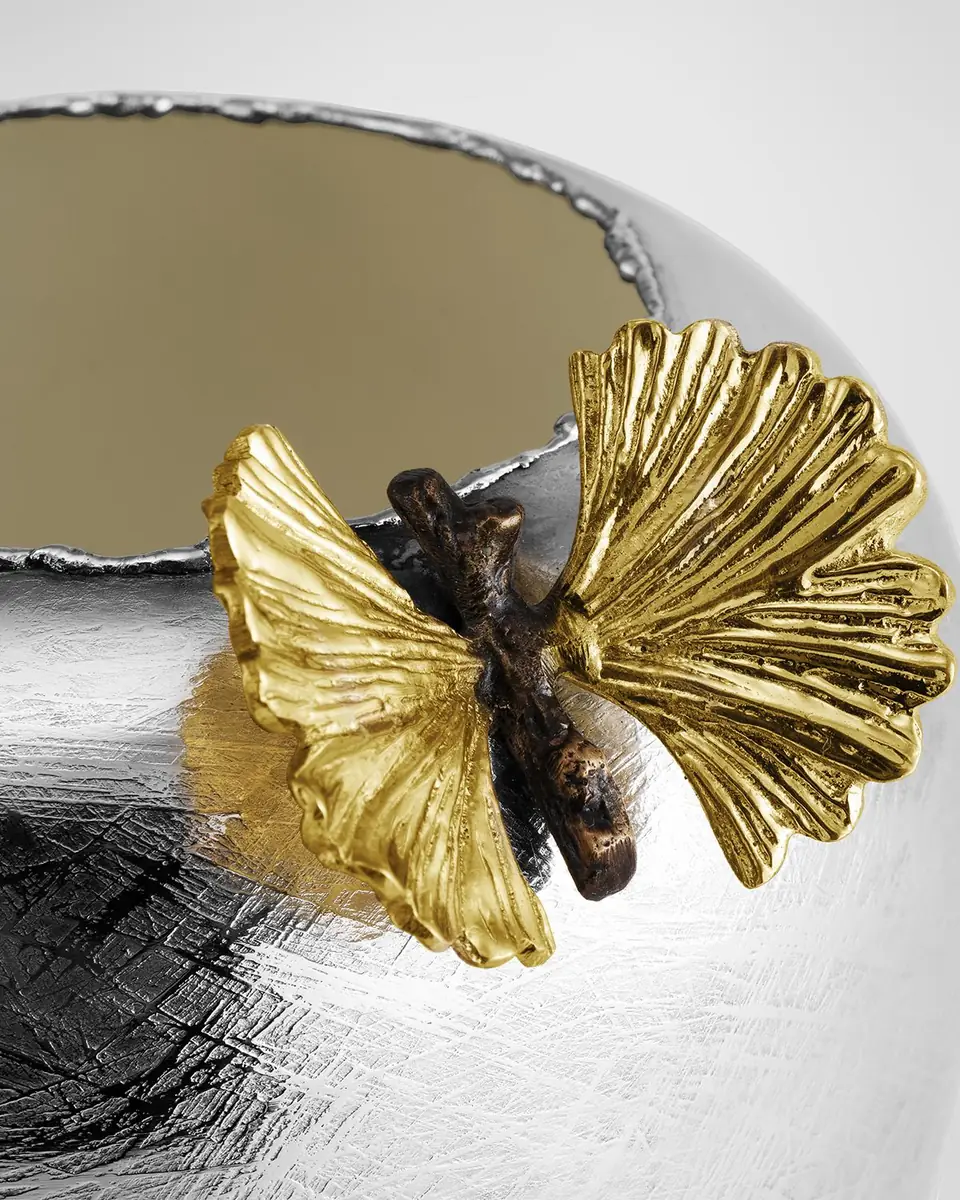Michael Aram Butterfly Ginkgo Rose Vase | Thumbnail 3