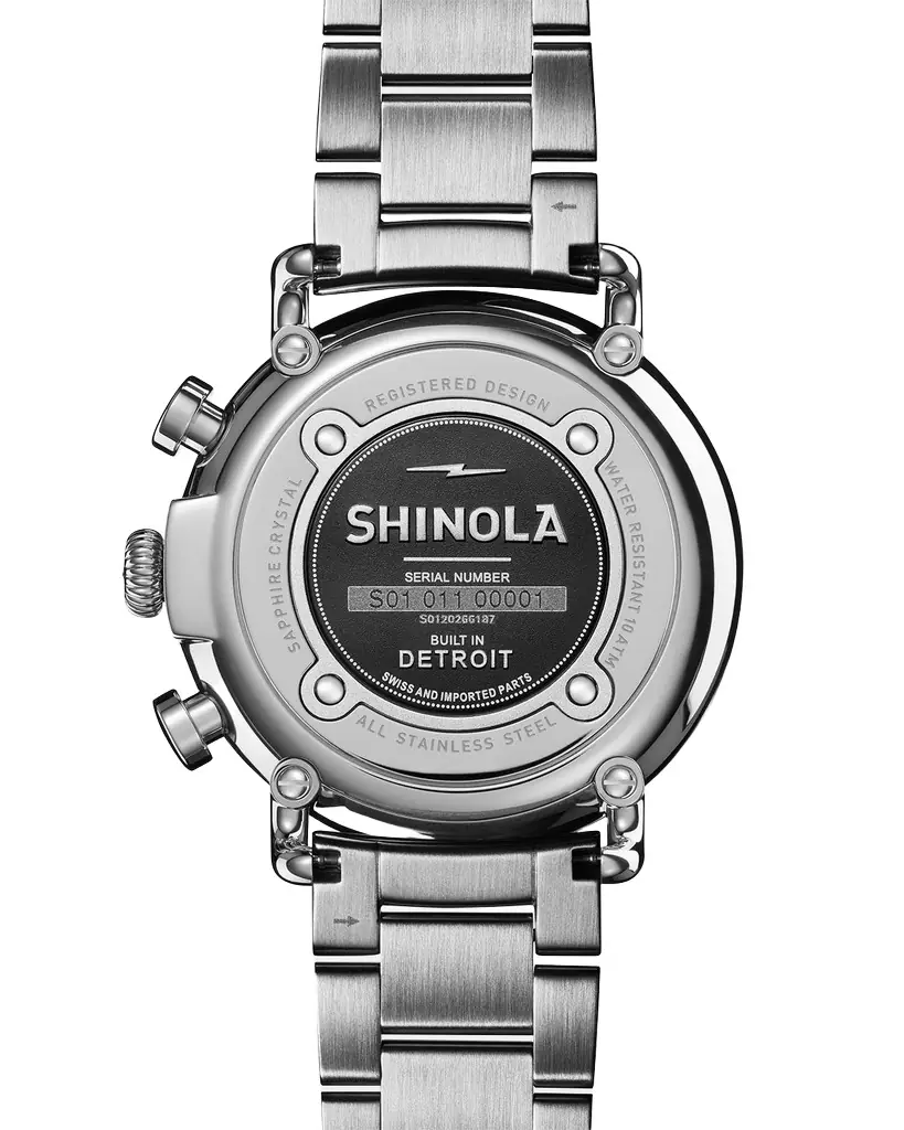 Shinola Runwell 2 Chronograph Bracelet Watch, 41mm