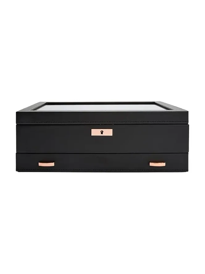 Axis 10-Piece Watch Box with Drawer Axis 10-Piece Watch Box with Drawer